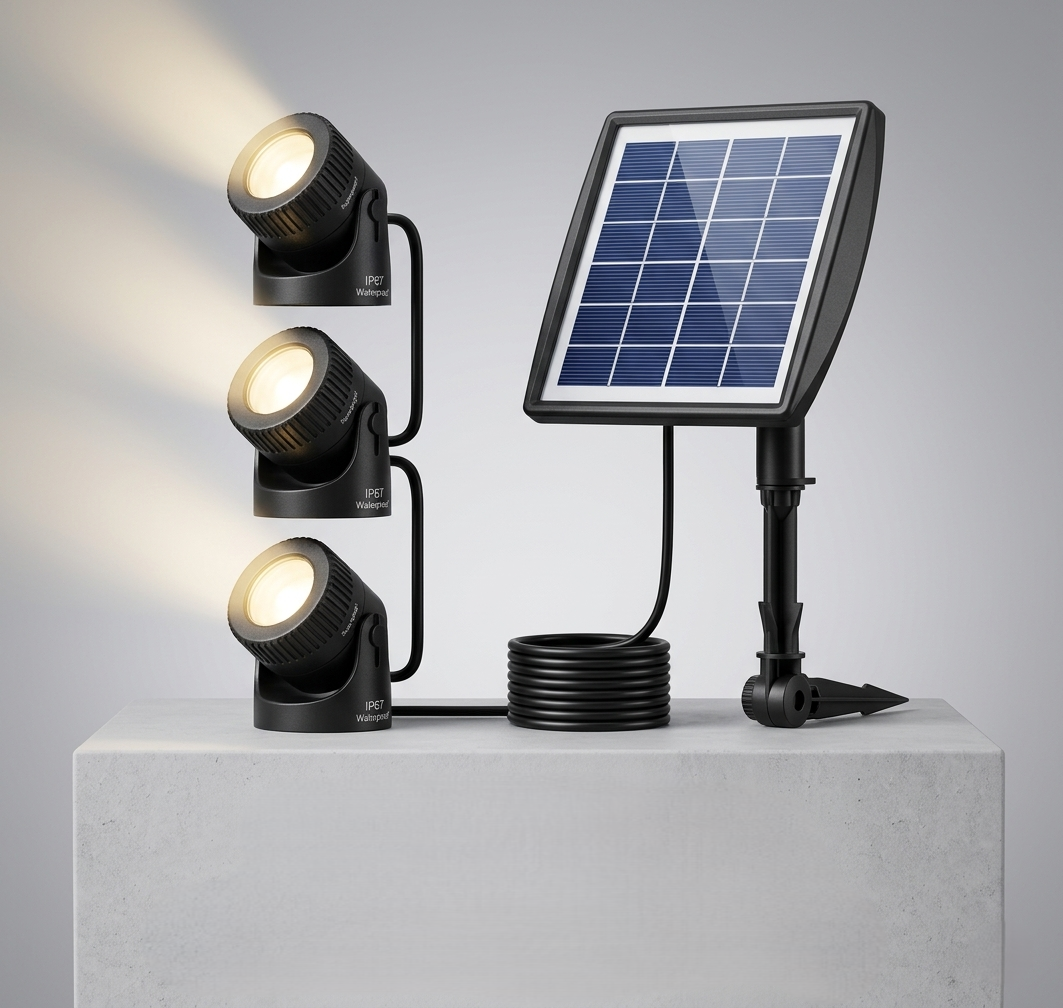 Luz Solar Decorativa para Jardín