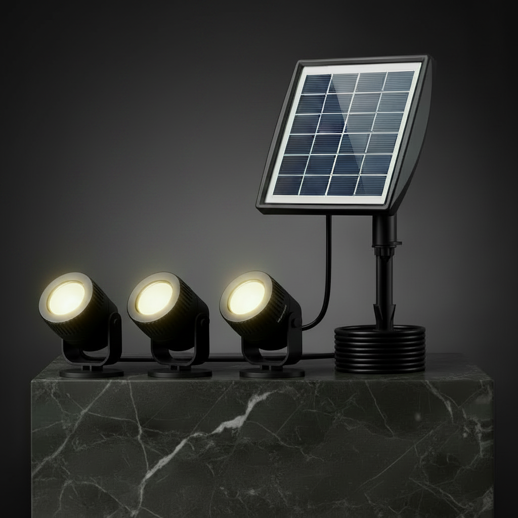 Luz Solar Decorativa para Jardín